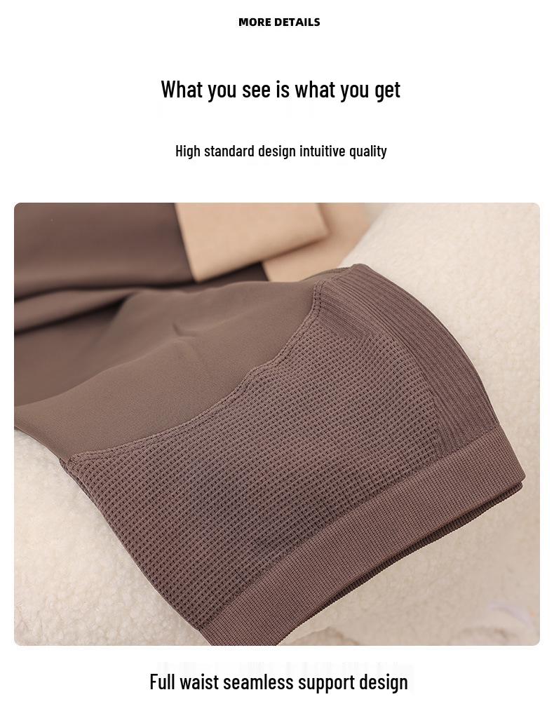 Maternityleggings i stora storlekar: Smalnande Höst/Vinter Byxor med Hajmage-stöd och Sammet