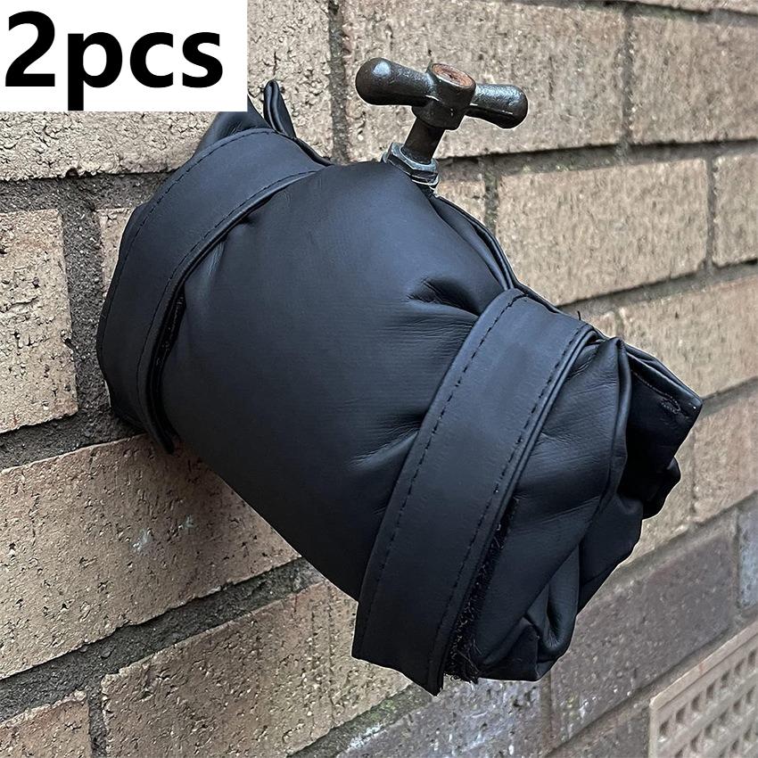 Outdoor Faucet Covers,Anti-Freeze Winter Tap Protector with Universal Connector Thread,Easy Dismantling Faucet Insulation Pouch