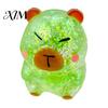 Sensory Stimulation Toy Glitter Cartoon Animal Fidget for Adults Kids Cute Pig Duck Soft Touch Stress Ball Turtle Squeeze Relief Easter Basket Stuffer