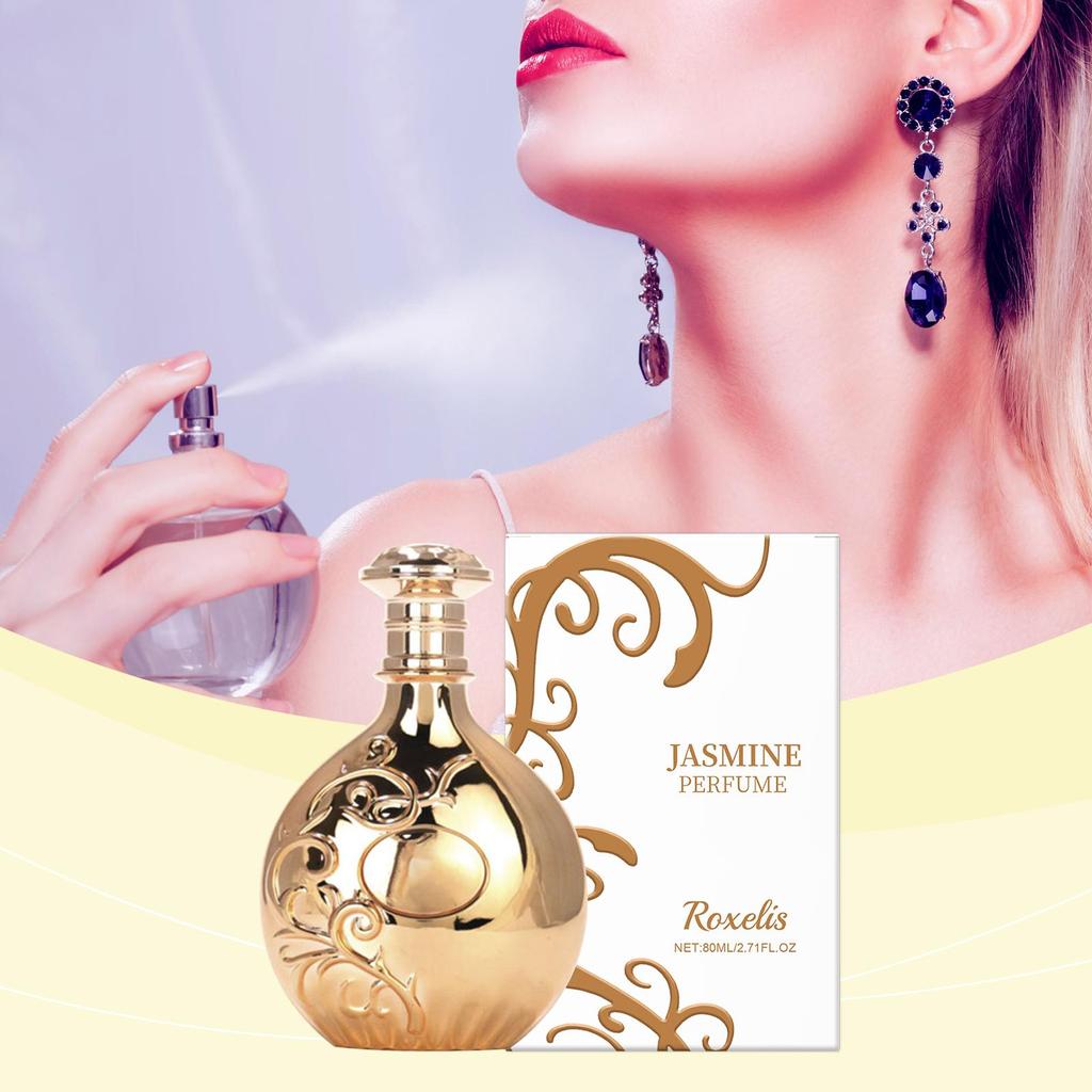 Jasmine Perfume - Fresh Jasmine As Main Note, Long-Lasting Fragrance To Enhance Elegant Temperament | Eau De Parfum for Women