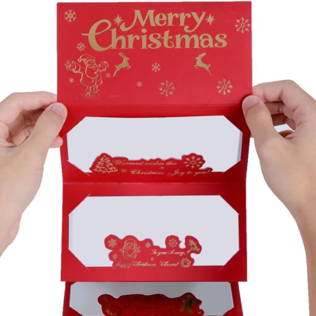 Christmas Money Envelopes For Cash Men Women Card Holder Cash Envelope Reusable Creative Holiday Decor Christmas Party Favors