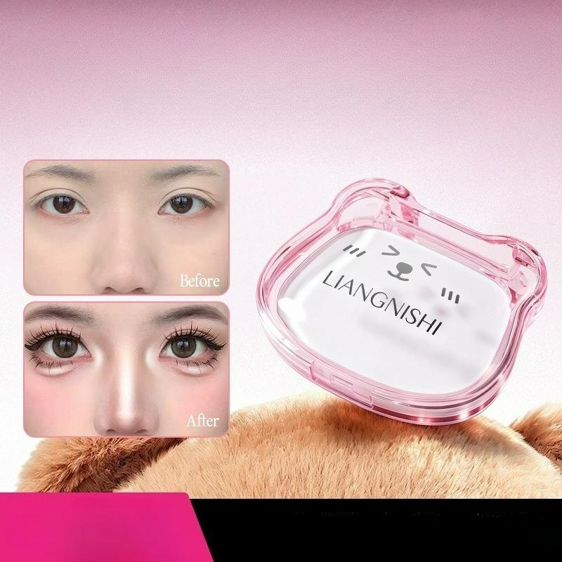 

Liangnishi Bear Highlighter Powder Natural Shimmer Long Lasting Brightening Face Contour Fine Texture Easy to Apply Made in China