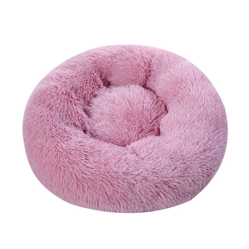 Cat Bed for Indoor Cat Winter Soft Round Sofa Bed Handmade for Small Kitten