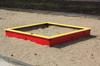 Approved Sandpit 150x150 Red