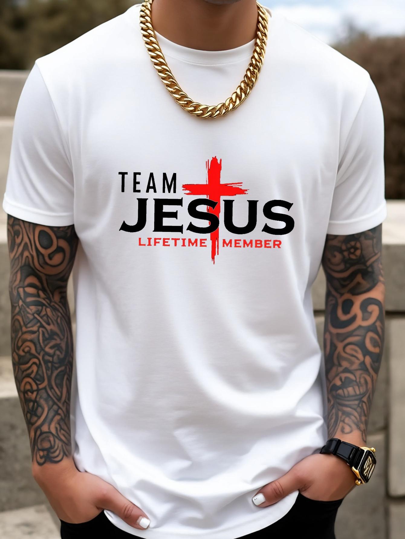 Casual Sports T-Shirt for Men in Summer M