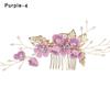 Romantic Bride Hair Jewelry Wedding Bridal Clips Flower Hair Pin Hair Combs Leaves Tiara