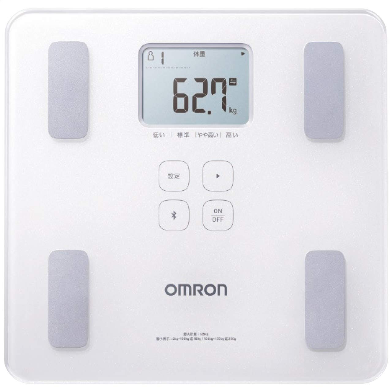 

Omron Body Composition Monitor HBF-227T-SW Shiny White