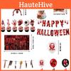 Decorațiuni de Halloween Set de Banner de Halloween și Decorațiuni Suspendate Spiralate