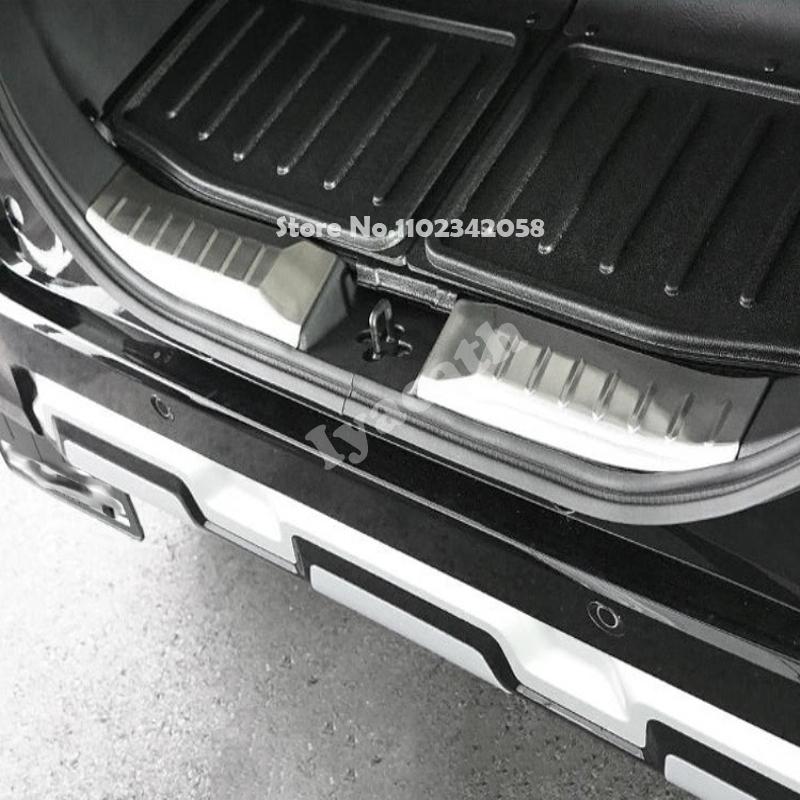 For Nissan ROOX 2025 2026 stainless steel Built-in Rear Bumper Protector door Sill Trunk Threshold Tread Plate cover Accessories