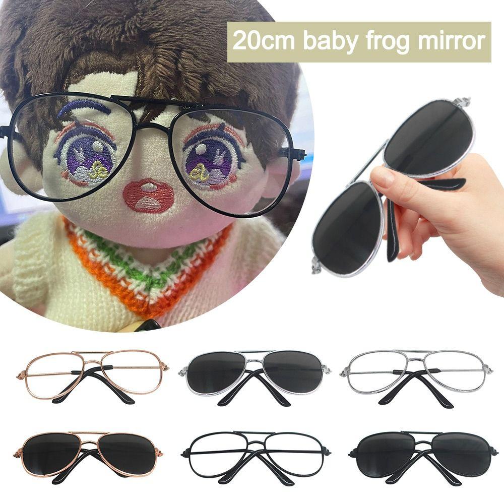

Metal Doll Glasses Square Frame Pets Glasses Creative Doll Accessories Dolls 05
