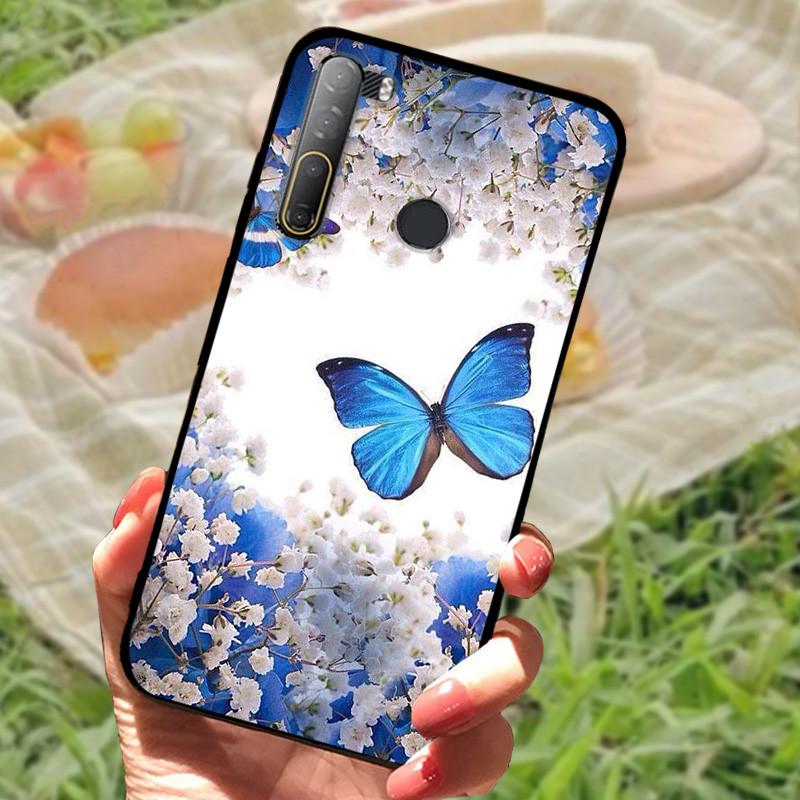 For HTC Desire 20 Pro Case Cover For Desire20 Pro Silicone Soft Marble Black Bumper Funda Coque for HTC Desire 20 Pro Protective