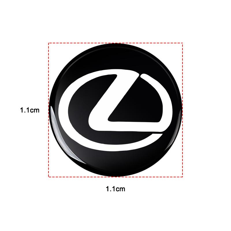 5/10/20 Pezzi Auto Alluminio 3D Emblema Guscio Chiave Telecomando Adesivi per Lexus IS IS250 IS250C IS300 IS300C IS350 IS350C F SPORT RX