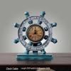 Vintage Ship's Rudder Desk Clock
