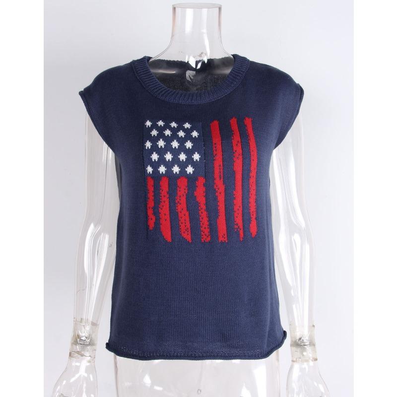 Women's Fall and Winter Solid Color Knit Casual Short-sleeved Sweater