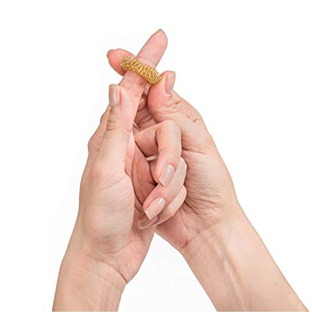 AHCS Acupressure Hand Roller 1 Pc + Ball 1 Pc + Sujok Finger Massager Ring 1 Pc Kit