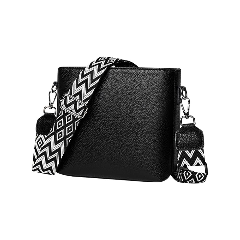 

Cowhide Leather Mini Shoulder Bag for Tote Small Genuine Thick Can Store iPad Shoulder Mini Smartphone 2018 [Whatna] Women, Bag, Mother s Bag, чорний