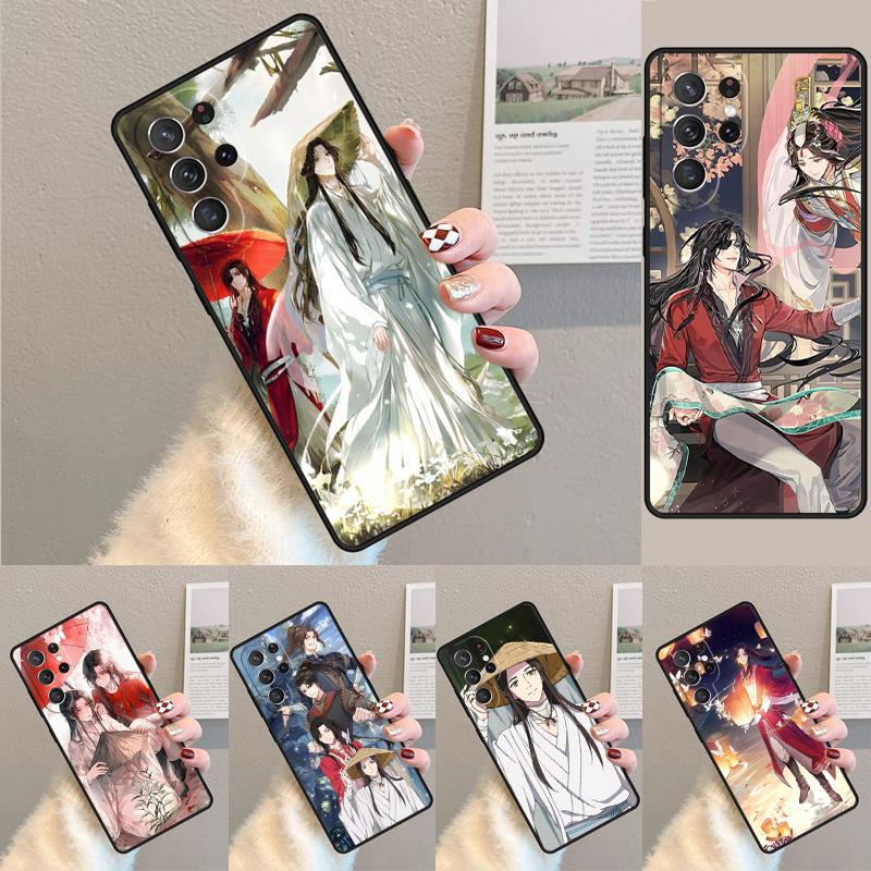 TGCF Tian Guan Ci Fu phone case Cover For Samsung Galaxy S24 S25 Ultra S21 S22 Ultra S10E Note 10 Plus Note 20 FE S23