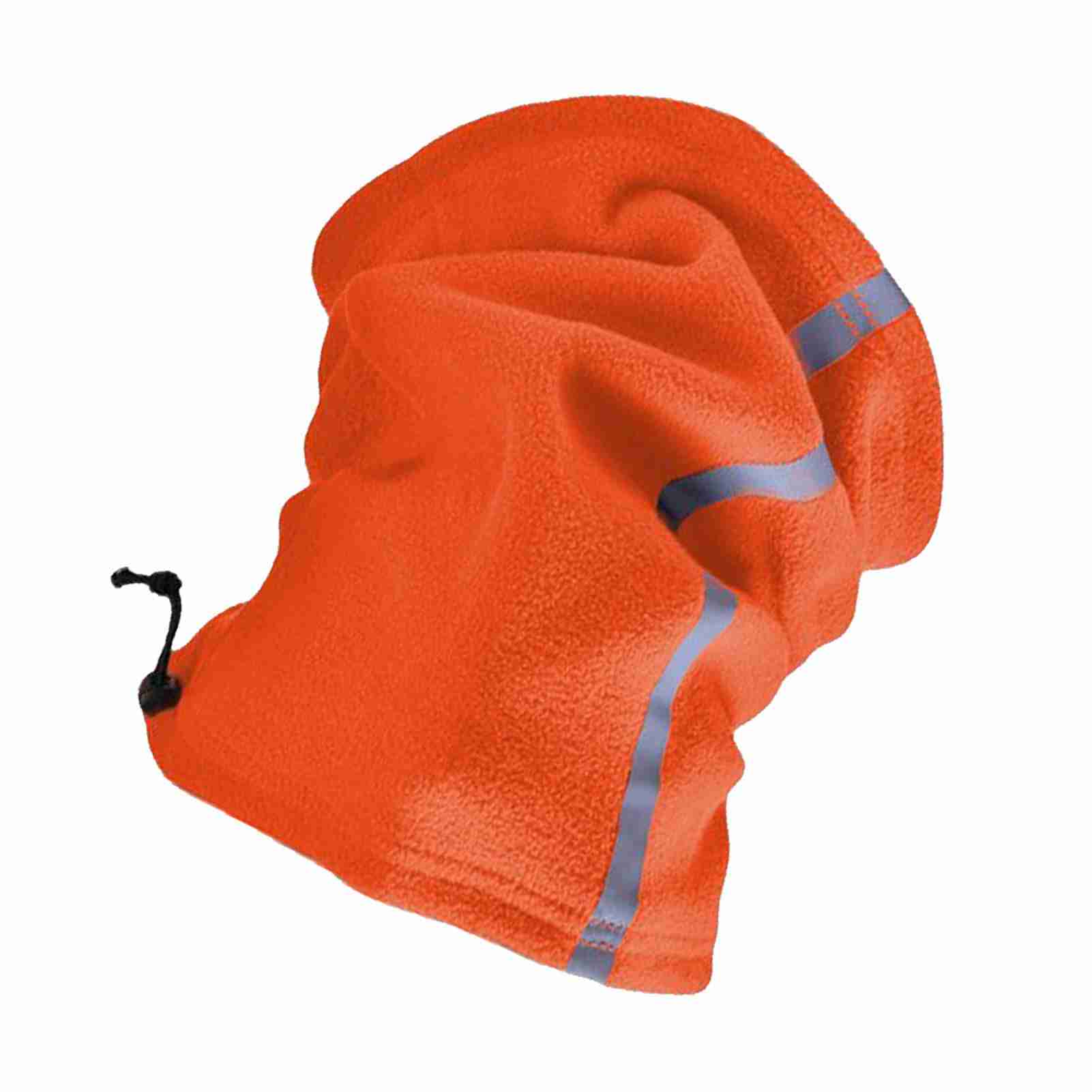 

Зимние флисовые теплые гетры для шеи, светоотражающие гетры для катания на лыжах, ветрозащитные гетры для лыжной шеи оранжевый