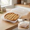 Pie Box with Plastic Clips