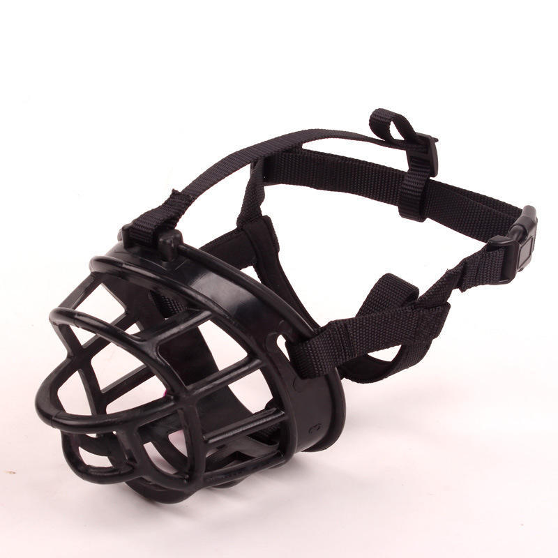 Silicone Pet Dog Muzzle Adjustable Breathable Anti-biting Chewing Barking Basket Muzzles Mouse Mask For Small Medium Large Dogs