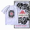 Coolmind X0022 100% Cotton 1984 Rebellion Graphic Men T Shirt Big Size Exclusive Graphic Men Tshirt for Men Tee