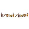 Oktoberfest Party Decorations Beer Banner Balloon 40th Cake Topper Number Balloon for German Beer Birthday Party Supplies Favors