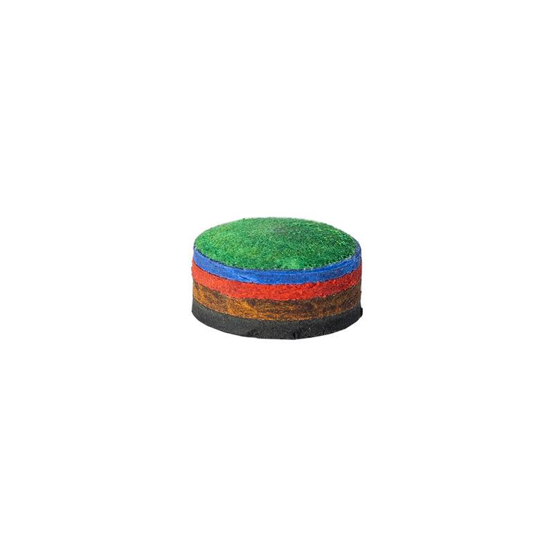 

Multicolor Multi-layer Meilin Table Tennis Cue Tip - Black Eight Nine Ball Accessory