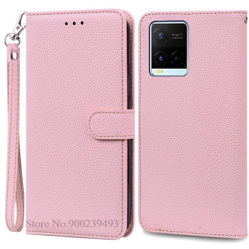 For Vivo Y21 2021 Y21S Deksel Lommebok Flipdeksel For Vivo Y33S Y33T Y32 Y21T Y21E Y21A Y21G VivoY21 Silikondeksel Coque Fundas Etui
