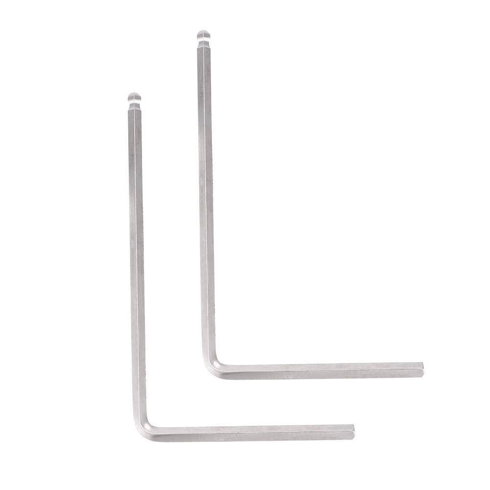 2 PCS Rod Wrench Tool 4mm Celsius 5mm End for Acoustic Guitar(Black 4mm)