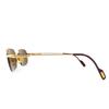 Excellent Cartier Sunglasses Trinity Half Rim Frame: Gold Bordeaux Mens Used