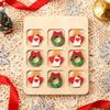 Christmas Wooden Board Game Santa Snowman Reindeer Tree Pieces 2 Player Mini Chess Board Puzzle Toy Party Classical Strategic Tabletop Game