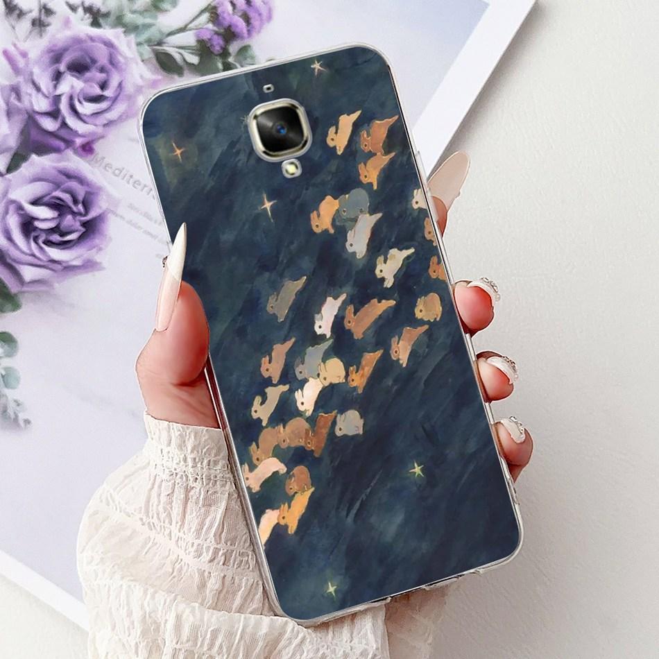 For OnePlus 3 3T Fashion Cool Pattern Phone Case For Oneplus3 Oneplus3T 3 T Soft Silicone TPU Cases