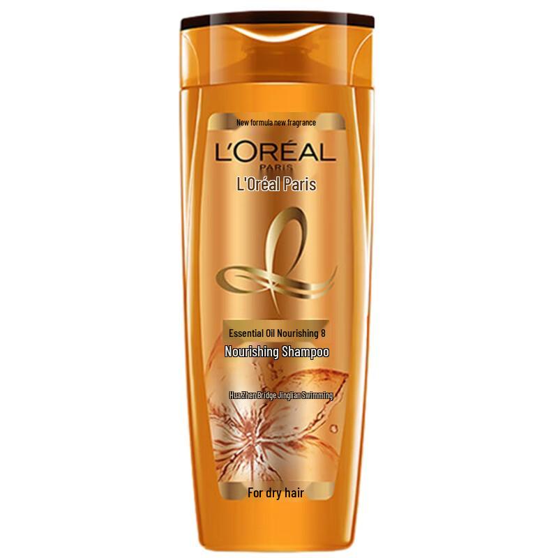 

L Oreal Питательный Разглаживающий Шампунь с Эфирными Маслами