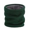New winter warm scarf outdoor sports outer neck cover couple solid color velvet cover