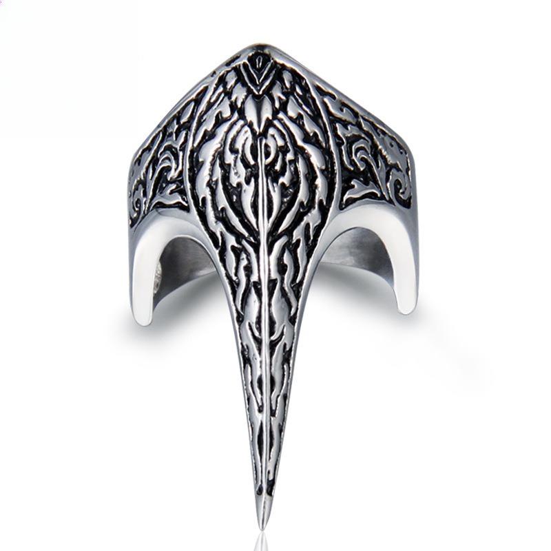 

Винтажное кольцо Eagle Claw для мужчин, панк-готический стиль, смелое, из сплава, модная бижутерия 11#