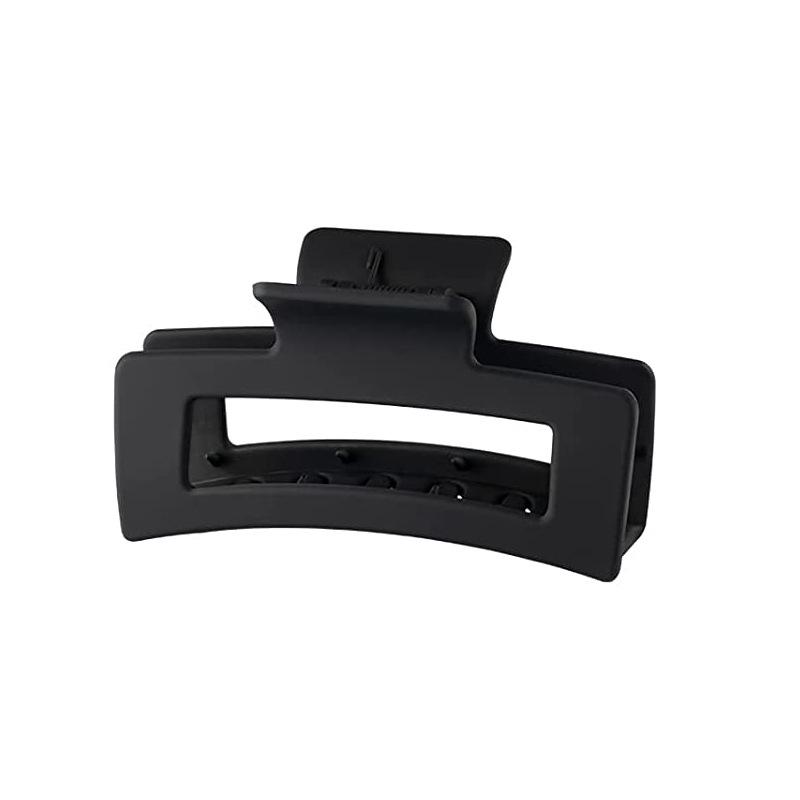 

Пластиковая матовая заколка для волос Простая заколка-киль Зажим-акула Комбинированный набор 1PCS