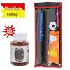 Compact Telescopic Fishing Rod - Mini Portable Fountain Pen Design