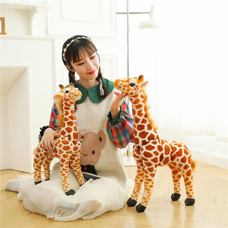 Realistic Giraffe Skeleton Movie Prop Plush Home Ornament