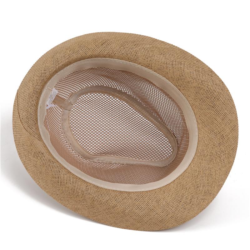 Hat Men'S Summer Straw Hat Sun Hat The Elderly Father Grandfather Old Man Top Hat Summer Sun Protection Breathable Cool Hat