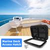 240X360MM Boat Accessories ABS Deck Access Hatch Cover For Marine Boat yacht RV Watertight Anti-UV Non-Skid Inspection