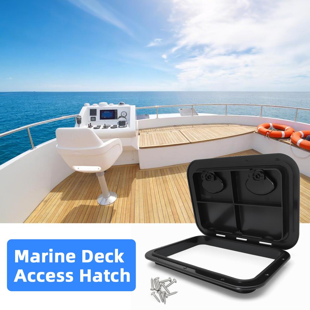 240X360MM Boat Accessories ABS Deck Access Hatch Cover For Marine Boat yacht RV Watertight Anti-UV Non-Skid Inspection