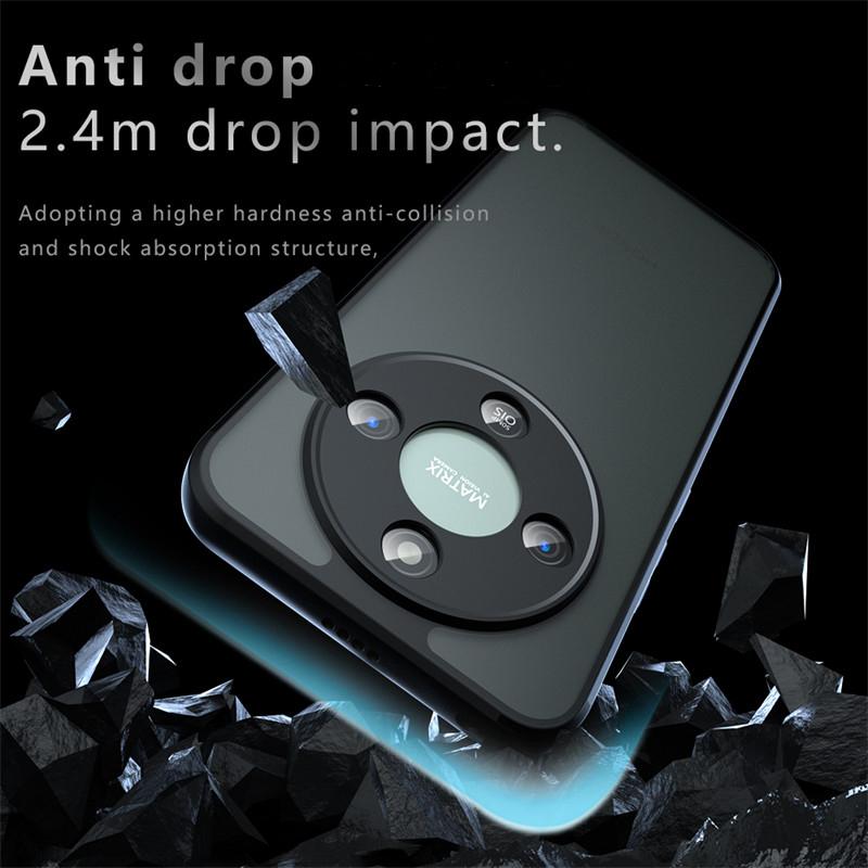 For Honor X70 Case Honor X70 Cover Soft TPU Frame PC Matte Durable Bumper Shield Protective Back Phone Cases On Honor X70 Funda