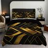 3D Digital Print Energy Block Geometric Cube Modern Grid Plaid Checked Bedding Set Includes Duvet Cover & Pillowcases 2/3Pcs