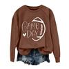 Unisex Fashion Printed Long Sleeve Neck Sweatshirt for Casual Wear