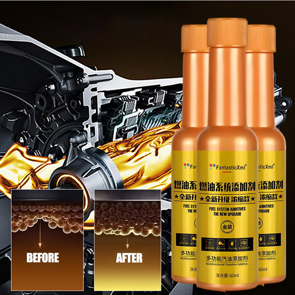 Automotive Fuel Treasure Fuel Saving and Carbon Removal Engine Three Way Catalytic Cleaning Agent 60ml Gasoline Additive