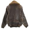 AVIREX 90s Old G-1 Leather Flight Jacket XS Brown Men's Used