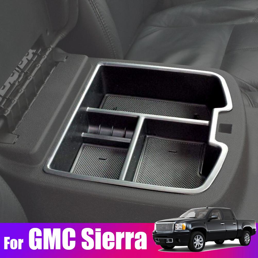 Boîte de rangement pour accoudoir de console centrale, adaptée pour Chevrolet Yukon Avalanche oral y Tamangez Silverado Suburban 1500 2500 GMC Sierra