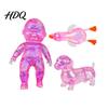 Duck Squeeze Toy 3Pcs Stress Relief Soft Stretchy Jellyfish Dog Baby Portable Ball Pizza Bun Ice Cream Waterdrop Cube Sensory Pinch Party Favors