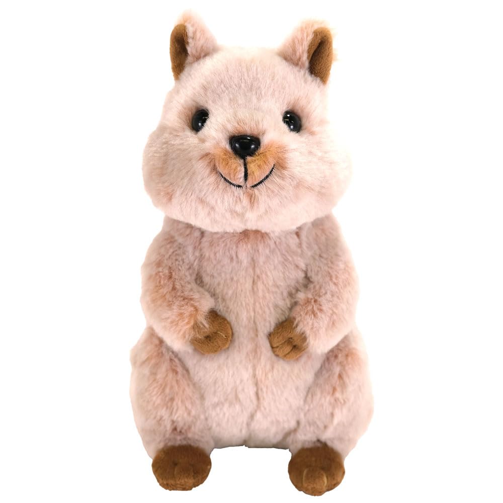 

SunLemon Fluffies Средняя Квокка BR 12 x 22 x 23.5см Плюшевая Игрушка Милая Зоопарк Квокка Валлаби P-1433