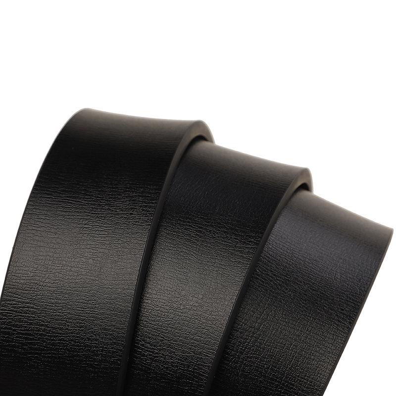 Men's Luxury Leather Pin Buckle Belt - Genuine Leather, High-End Niche Design, Light & Stylish Accessory